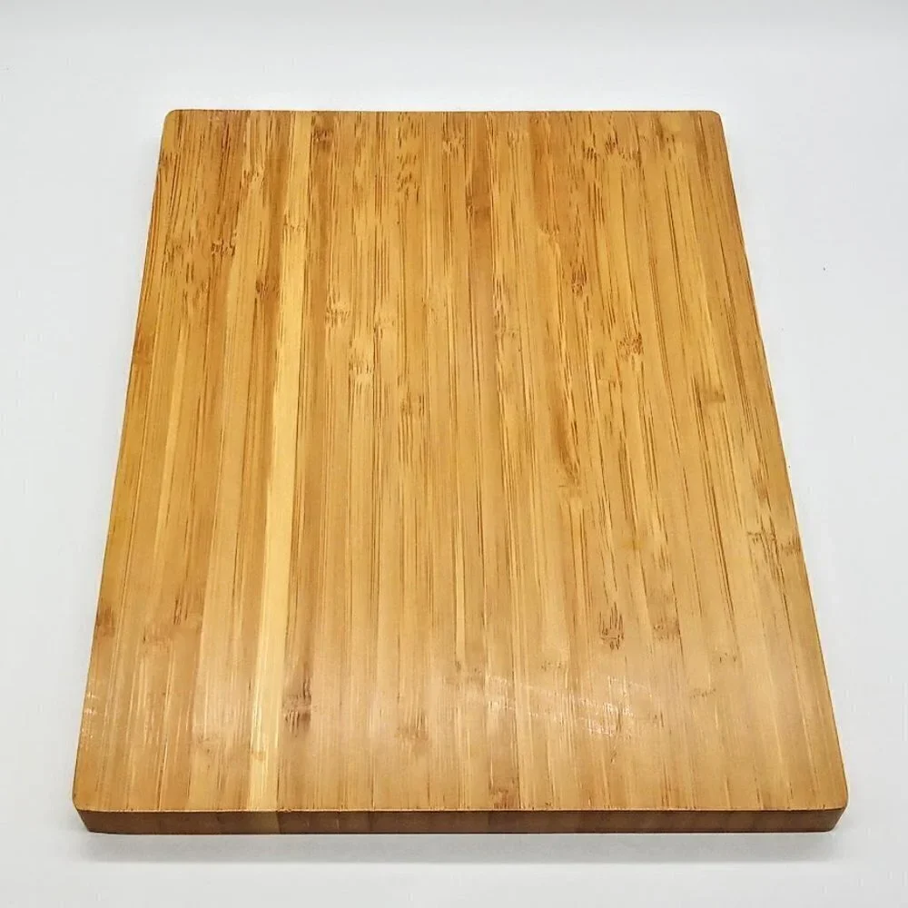 Vintage Bamboo Cheese Board Set NIB